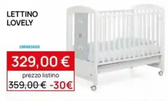 Prenatal Lettino Lovely offerta