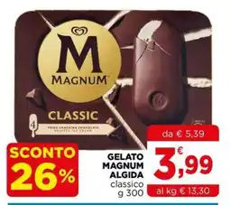 Gran mercato Gelato Magnum Algida classico offerta