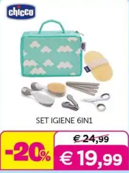 Universo Bimbo Chicco Set igiene 6in1 offerta