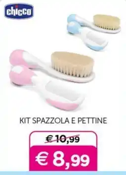 Universo Bimbo Chicco kit spazzola e pettine offerta