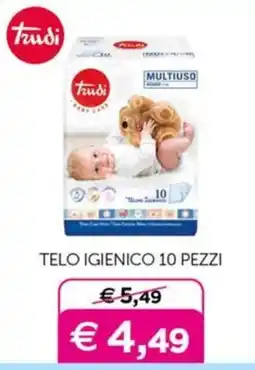 Universo Bimbo Telo igienico Trudi offerta