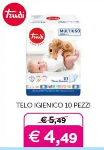 Universo Bimbo Telo igienico Trudi offerta