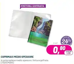 Buffetti Coprimaxi medio spessore offerta