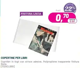 Buffetti Coprilibri per libri offerta