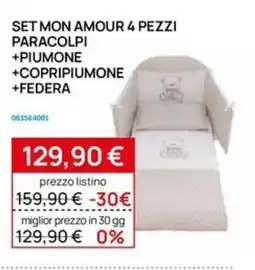 Prenatal Set Mon Amour offerta