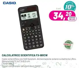 Buffetti Calcolatrice scientifica Casio FX-991CW offerta