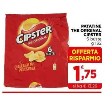 Gran mercato Patatine the original Cipster offerta