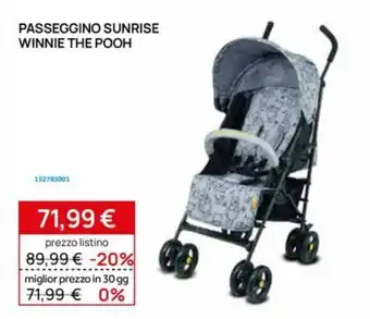 Prenatal Passeggino Sunrise Winnie the Pooh offerta