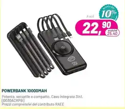 Buffetti Powerbank 10000mah offerta