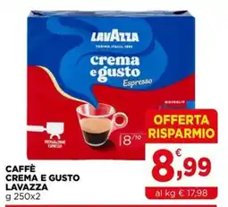 Gran mercato Caffè Crema e Gusto Lavazza offerta