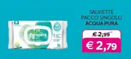 Universo Bimbo Pampers salviette acqua pura offerta