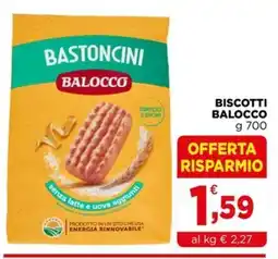 Gran mercato Biscotti Balocco offerta