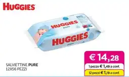 Universo Bimbo Salviettine Pure Huggies offerta