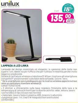 Buffetti Lampada a LED Linka offerta