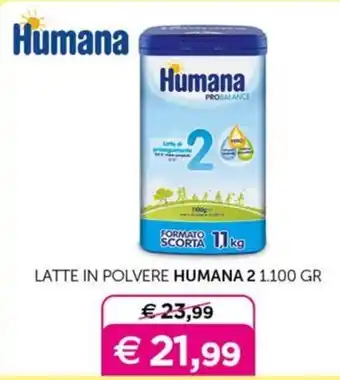 Universo Bimbo Latte in polvere Humana 2 offerta