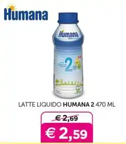 Universo Bimbo Latte liquido Humana 2 offerta
