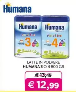Universo Bimbo Humana Latte in polvere Piccoli Eroi 3 o 4 offerta