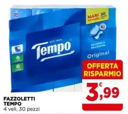 Gran mercato Fazzoletti Tempo offerta