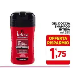 Gran mercato Intesa gel doccia shampoo offerta