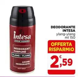 Gran mercato Intesa deodorante ylang-ylang offerta