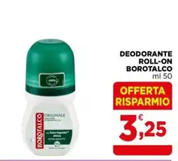 Gran mercato Deodorante roll-on Borotalco offerta