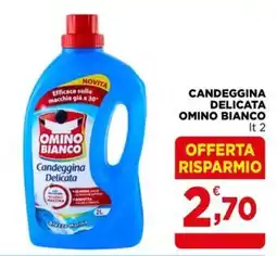 Gran mercato Candeggina delicata Omino Bianco offerta