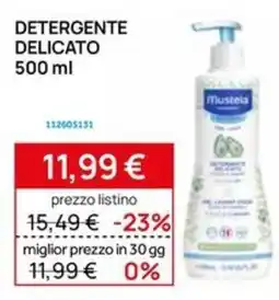 Prenatal Detergente delicato Mustela offerta