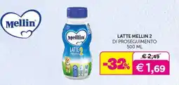 Universo Bimbo Latte Mellin 2 offerta