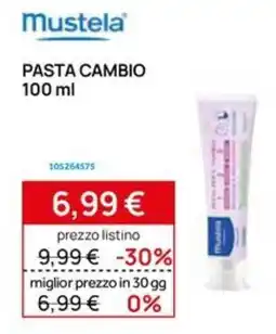 Prenatal Mustela Pasta Cambio offerta