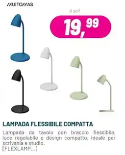 Buffetti Lampada flessibile compatta MUITOMAS offerta