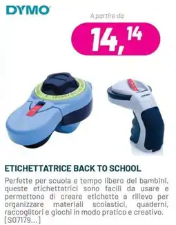 Buffetti Etichettatrice back to school Dymo offerta