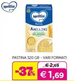 Universo Bimbo Mellin pastina anellini offerta