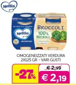 Universo Bimbo Broccoli Mellin offerta