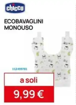 Prenatal Chicco Ecobavaglini Monouso offerta