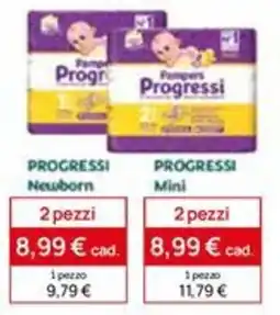 Prenatal Pampers Progressi Newborn offerta