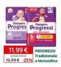 Prenatal Pampers Progressi offerta