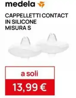 Prenatal Cappelletti contact in silicone medela offerta
