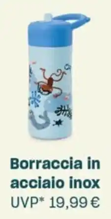 Universo Bimbo Borraccia in acciaio inox offerta