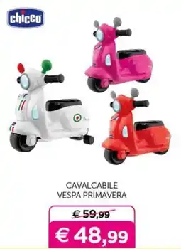 Universo Bimbo Chicco Cavalcabile Vespa Primavera offerta