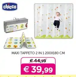 Universo Bimbo Chicco maxi tappeto 2 in 1 offerta