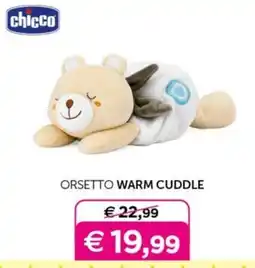 Universo Bimbo Chicco Orsetto Warm Cuddle offerta