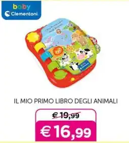 Universo Bimbo Il mio primo libro degli animali Clementoni offerta
