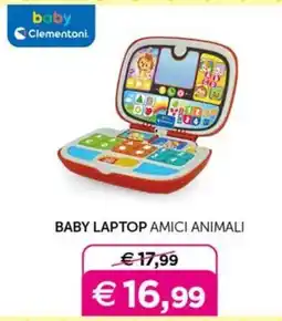 Universo Bimbo Baby Laptop Amici Animali offerta