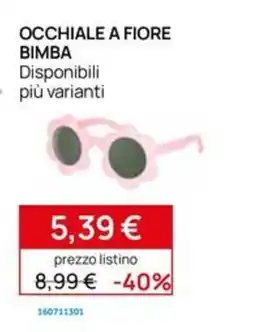 Prenatal Occhiale a fiore Bimba offerta
