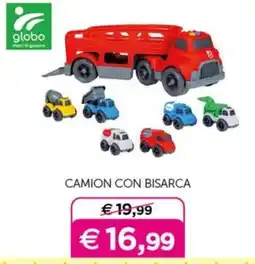 Universo Bimbo Camion con bisarca globo offerta
