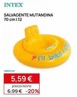 Prenatal Intex salvagente mutandina offerta