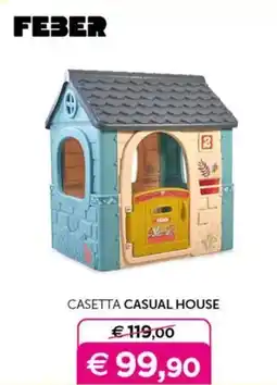 Universo Bimbo FEBER Casetta Casual House offerta