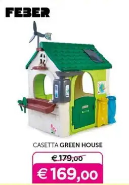 Universo Bimbo FEBER Casetta Green House offerta