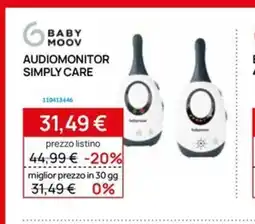 Prenatal Baby Moov Audiomonitor Simply Care offerta