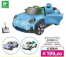 Universo Bimbo Auto elettrica AceMan 12V offerta